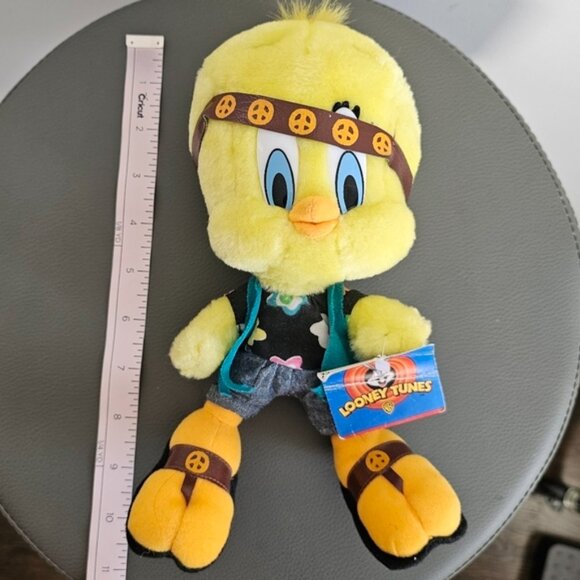 Looney Tunes Tweety Plush Toy 1998 Vintage NWT - Picture 7 of 7